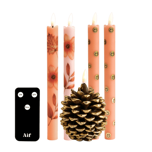 LED Kaarsenset RC – Happy Autumn Mix