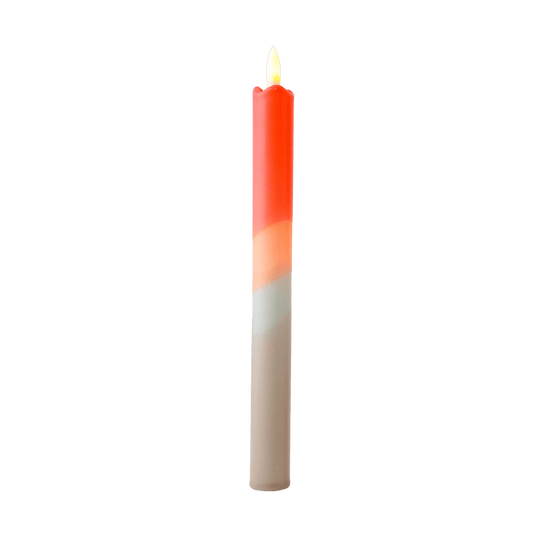 LED Pillar Kaars Rustic - 1 stuk