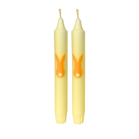 Diner Kaars Bunny Yellow