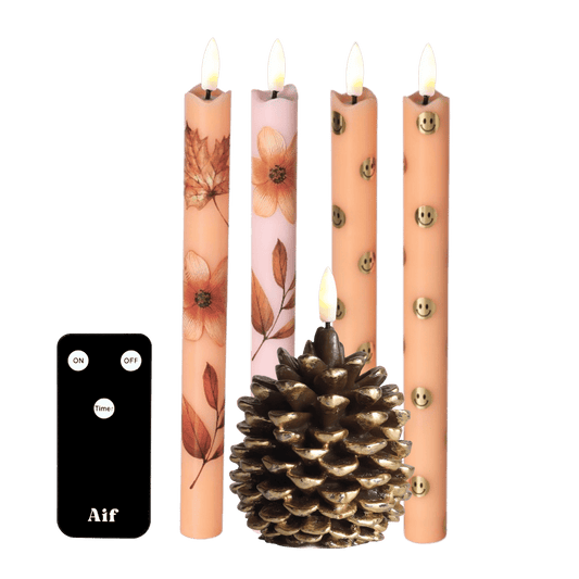 LED Kaarsenset – Happy Autumn Mix RC