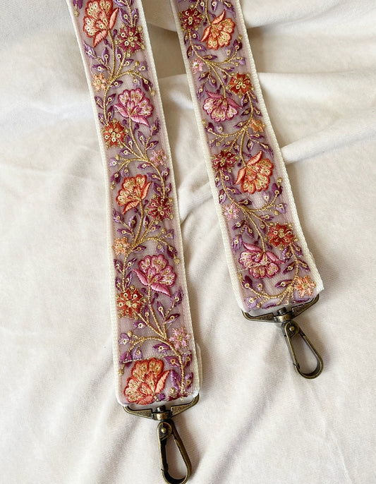 Temple of Treasure Bagstrap - Aurora in Purple