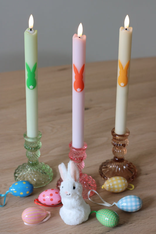 LED Kaarsenset Bunny – Set of 3