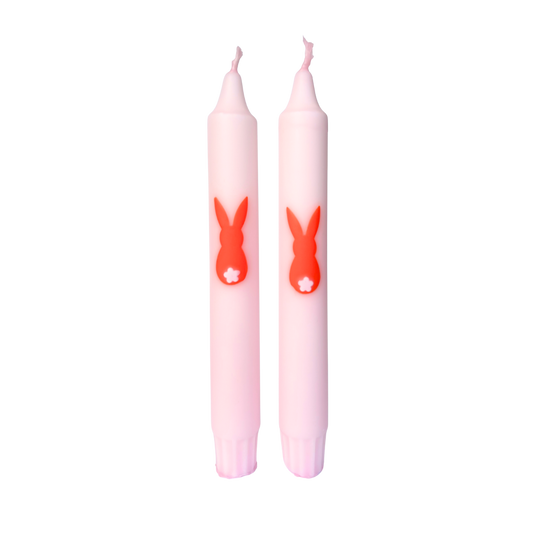 Diner Kaars Bunny Orange