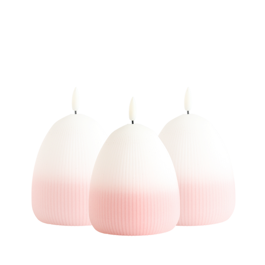 LED Kaarsenset Eggy - Set of 3