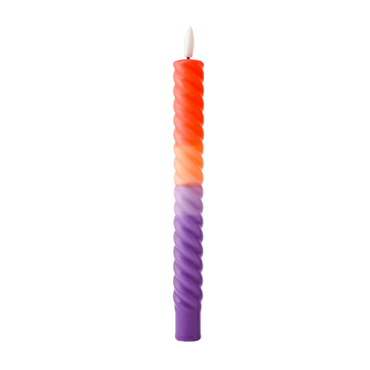 LED Swirl Kaars Mystic - 1 stuk