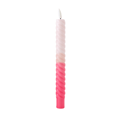 LED Swirl Kaars Amour Toujours - 1 stuk