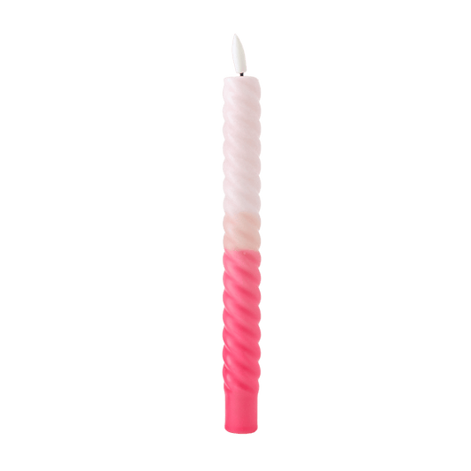 LED Swirl Kaars Amour Toujours - 1 stuk