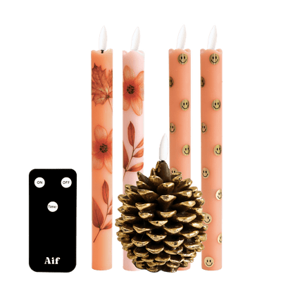 LED Kaarsenset RC – Happy Autumn Mix
