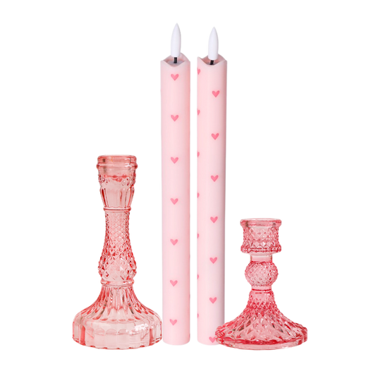 LED Kaarsenset – Happy Spring Pink RC