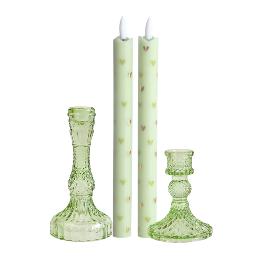 LED Kaarsenset – Happy Spring Green