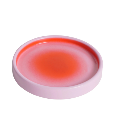 Ombre Kaarsen Plateau Roze