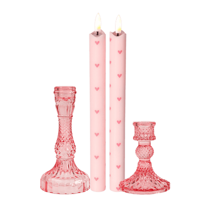 LED-Kerzenset – Happy Spring Pink RC