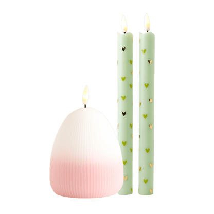 LED Kerzenset – Spring Green