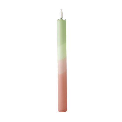 LED Pillar Kaars Misty Green - 1 stuk