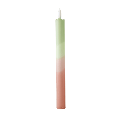 LED Pillar Kaars Misty Green RC - 1 stuk