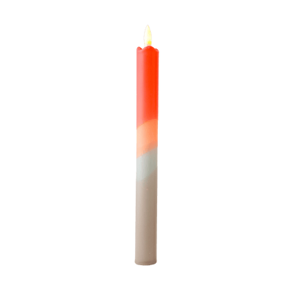 LED Pillar Kaars Rustic - 1 stuk