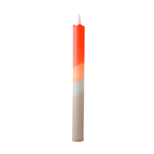 LED Pillar Kaars Rustic - 1 stuk