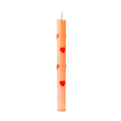 Vela LED Pillar Orange Crush RC – 1 unidad