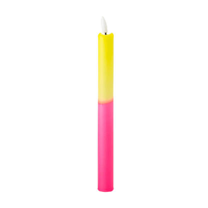 LED Pillar Kaars Neon Bloom - 1 stuk