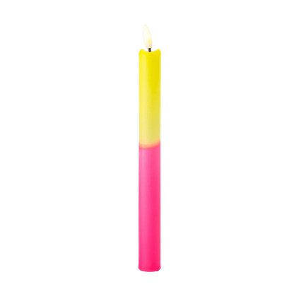LED Pillar Kaars Neon Bloom - 1 stuk