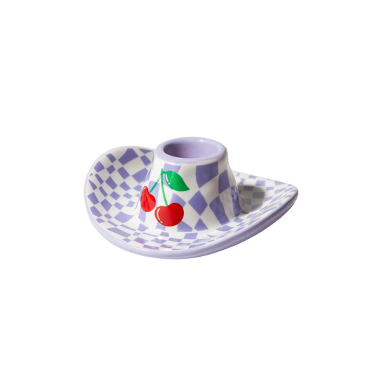 Kandelaar Rodeo Cowboyhoed Lilac