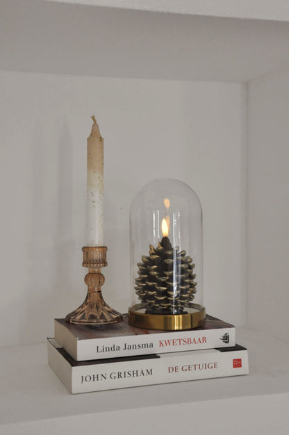 Kerzenständer Belle Brown