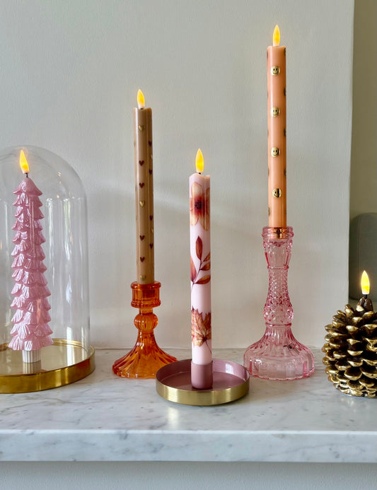 Kandelaar Golden Circle Blush