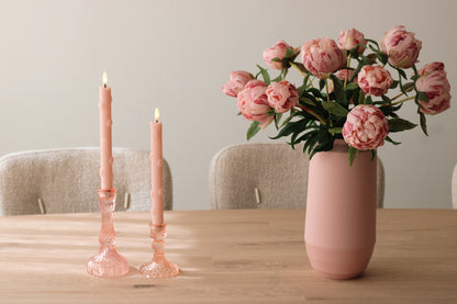 Velas LED Flores 3D Rosa RC – Set de 2