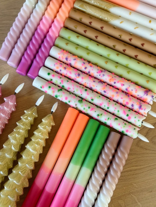 LEVERBAAR 14-12 LED Pillar Kaars Spring Tulip - 1 stuks