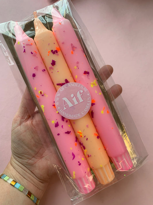 Set Trio Kaarsen Confetti