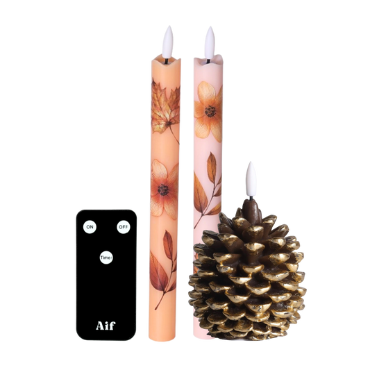 LED Kaarsenset – Wildflower RC ( LET OP PRE-ORDER LEVERBAAR 30 NOV. )