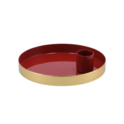 Kandelaar Golden Circle - Red